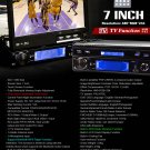 7" car indash dvd tv sd mp3 player