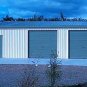 Steel 2-Car Garage with Shop Area, Building Kit 864 sq