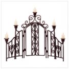 Scrollwork Candleholder Screen