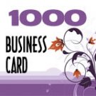 1000 Full Color Business Cards Printing + Custom Design