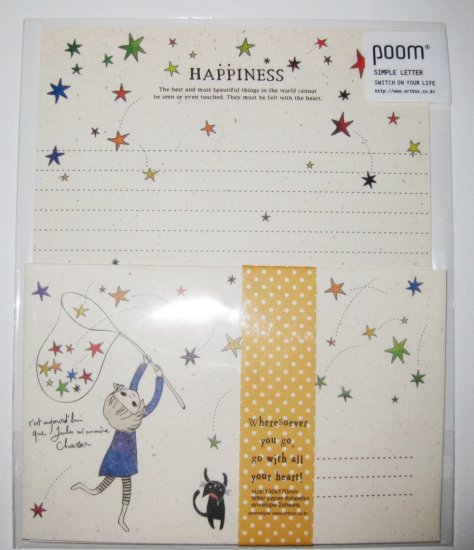 Girl Star Letter Set