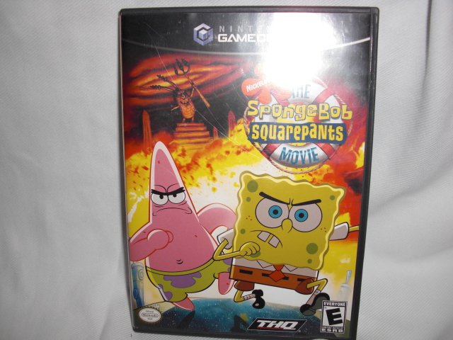 Spongebob Squarepants Movie Nintendo Gamecube Game