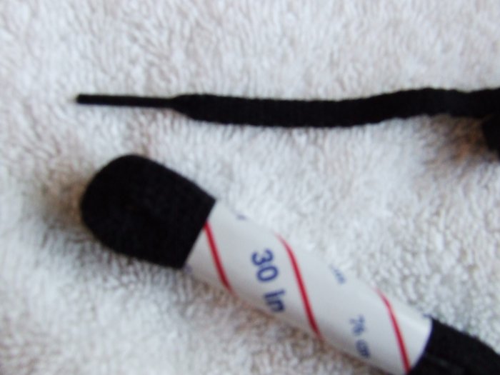 30 inch black shoelaces