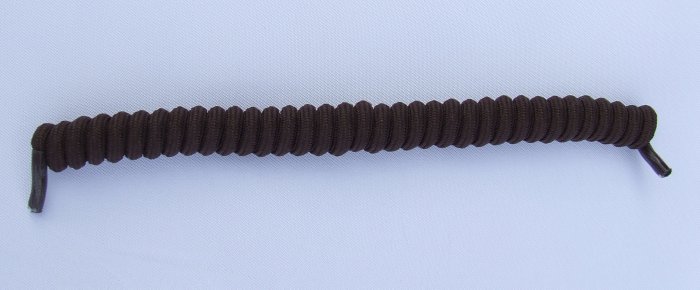 brown elastic shoe laces