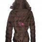 Girl's Brown Winter Jacket