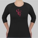 Black Teen/ Women's Casual Top