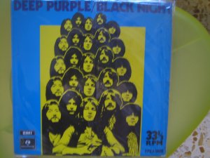 Deep Purple / Black Night 7in EP EMI