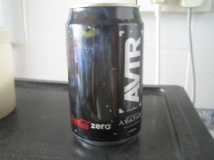 Avatar coke can (empty)