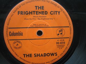 The Shadows 7in Single Columbia Aussie