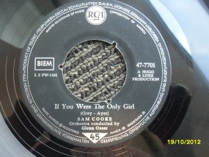 Sam Cooke 7in Single RCA Germany