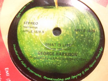 George Harrison 7in Single Apple