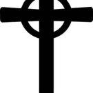 CH093 Christian Religious Decal Sticker - 6" WHITE