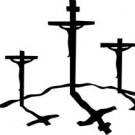 CH095 Christian Religious Decal Sticker - 6" WHITE