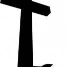 CH101 Christian Religious Decal Sticker - 6" WHITE
