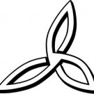 CH107 Christian Religious Decal Sticker - 6" WHITE