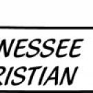 ST038 Tennessee Christian  Decal Sticker - 6" WHITE