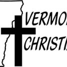 ST041 Vermont Christian  Decal Sticker - 6" WHITE