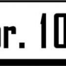 CV057 Bible Verse Decal Sticker - 6" WHITE