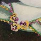 Pansy Handkerchief Edging Pattern
