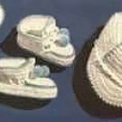 Baby Cap, Booties and Mittens Pattern