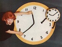 Clock Pillow and Clock Rug Patterns