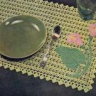 Table Doily in Applique Crochet