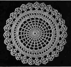 Spider Web Doily Pattern