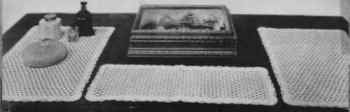Three Piece Vanity Dresser Set Pattern