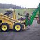 John Deere 675B w/ backhoe , forks and bucket back hoe