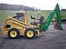 John Deere 675B w/ backhoe , forks and bucket back hoe