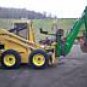 John Deere 675B w/ backhoe , forks and bucket back hoe