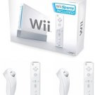 Nintendo Wii Friends Bundle - With 5 Great Sports Games and 4 Controllers