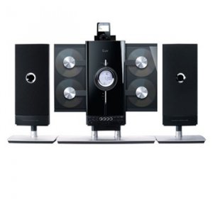 iLuv 4-CD Hi-Fi Audio System with iPod Docking Station - JWin I9200-