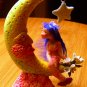 Hand Made Artist Original Polymer Clay Figurative Art Sculpture Title Moon Mermaid#PR00288