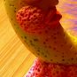 Hand Made Artist Original Polymer Clay Figurative Art Sculpture Title Moon Mermaid#PR00288