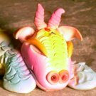 Handcrafted Original Art Sculpture Polymer Clay Dragon ITEM#PR00333