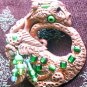 Handcrafted Original Art Sculpture Polymer Clay Jewelry Dragon Brooch ITEM#PR00324