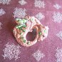 Handcrafted Original Art Sculpture Polymer Clay Jewelry Dragon Brooch ITEM#PR00324
