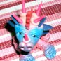Handcrafted Original Art Sculpture Polymer Clay Dragon PR00338