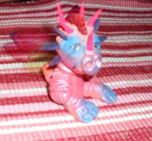 Handcrafted Original Art Sculpture Polymer Clay Dragon PR00338