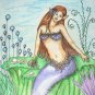 Color Pencil Drawing Original Art 9inx12in (22.9cmx30.5cm) Title Sea life