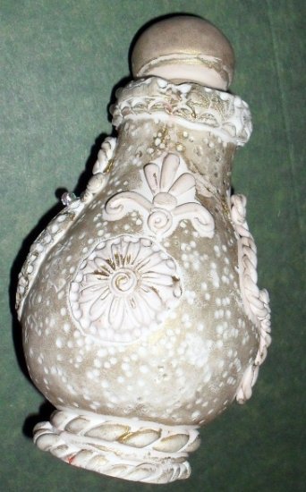 Handcrafted Original Art Bottle Polymer Clay PR00569