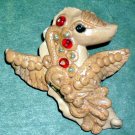 Handcrafted Original Art Sculpture Polymer Clay Jewelry Sea Dragon CR003