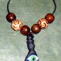 Handcrafted Original Art Jewelry Azabache Hand & EYE Necklaces PR05798