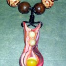 Handcrafted Original Art Jewelry Pendant Necklace CR0489