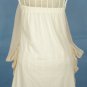New drap front chiffon&cotton mini party dress top One size