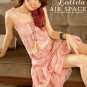 New fashion lace strap long party evening dress One size