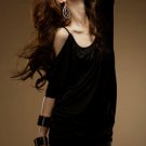 Sexy off-shoulder womens top mini dress one size