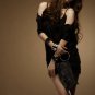Sexy off-shoulder womens top mini dress one size