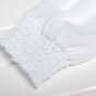 NWT Chic ruffles see-through chiffon tops blouse size S